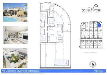Nybyggda villor i vackra Natura Park IV- La Marina med privat pool och 3 sovrum och 2 badrum  - Lotus Properties