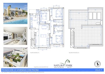 Nybyggda villor i vackra Natura Park IV- La Marina med privat pool och 3 sovrum och 2 badrum  - Lotus Properties