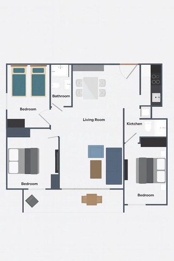Groot penthouse met 3 slaapkamers en 2 badkamers, uitzicht op zee, garage en berging in Aldea del Mar - Lotus Properties