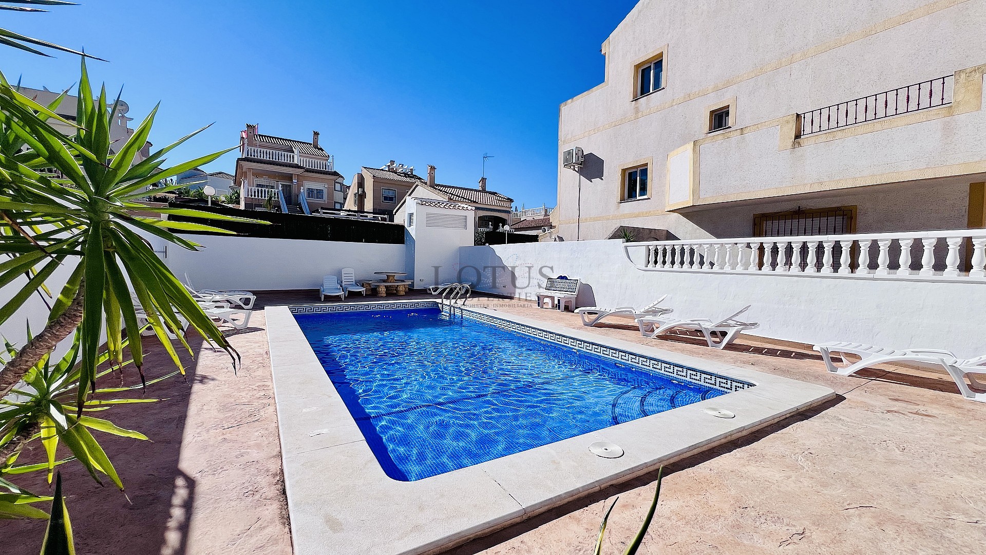 Mediterranean Dream in Villamartin – Three-Bedroom Townhouse with Pool and Corner Garden - Lotus Properties