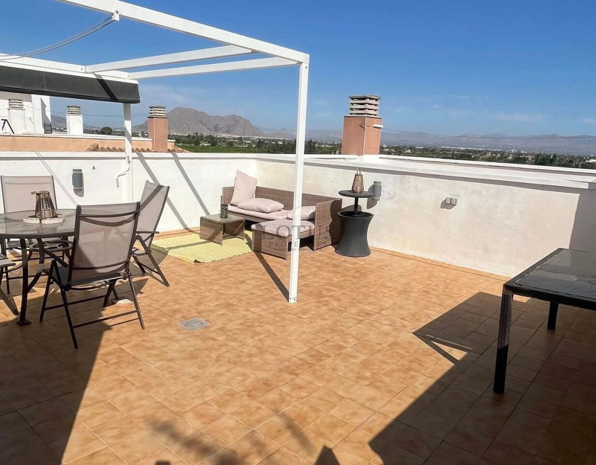 Spacious 2-Bedroom Top Floor Cecilia Apartment with Private Solarium & Storage in Algorfa - Lotus Properties
