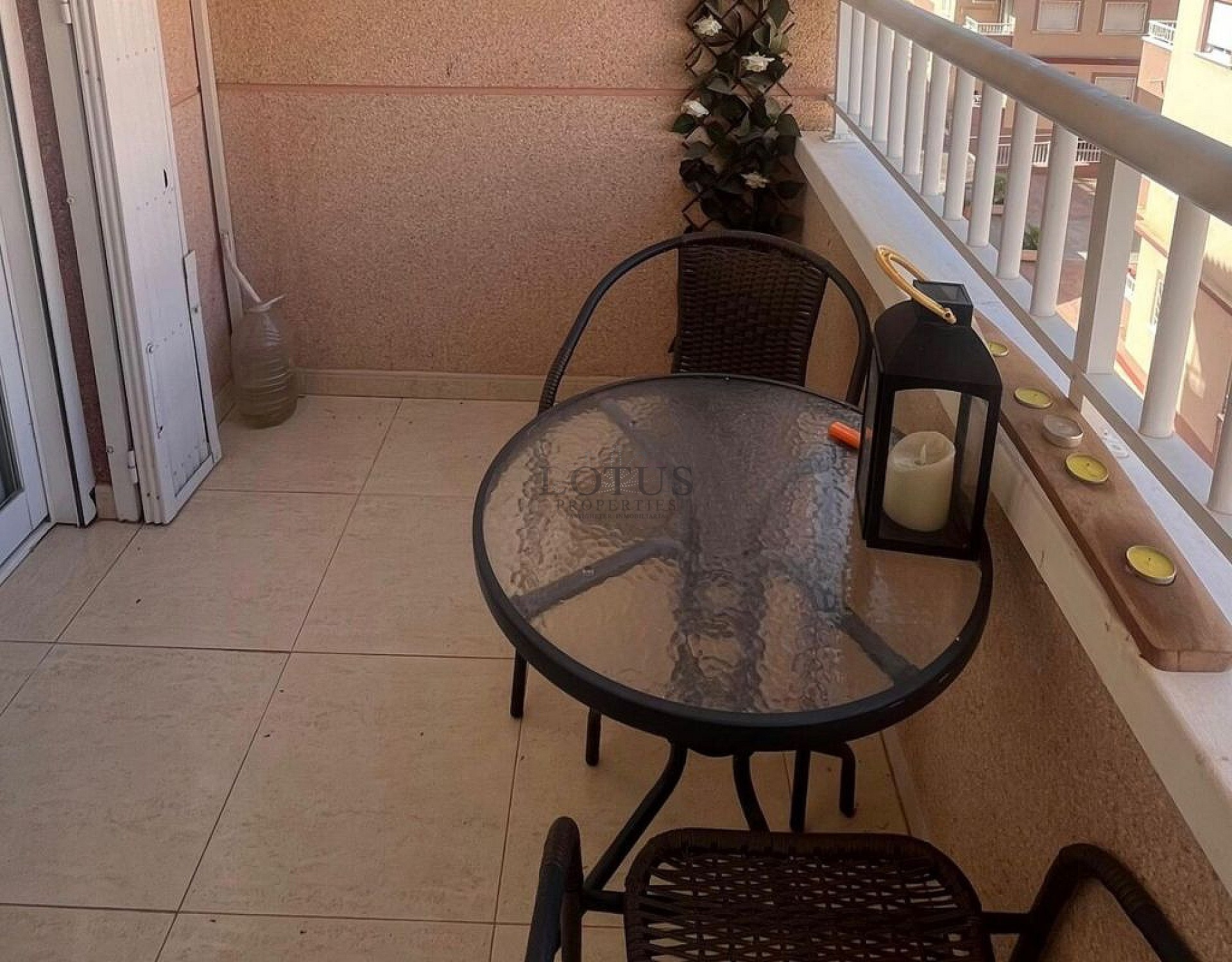 Spacious 2-Bedroom Top Floor Cecilia Apartment with Private Solarium & Storage in Algorfa - Lotus Properties