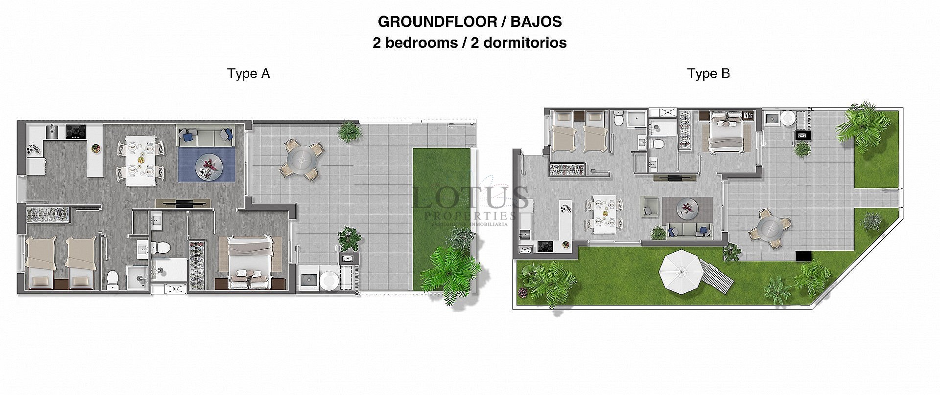 Nya lägenheter 700 m till La Mata stranden - Visningshus klart - Lotus Properties