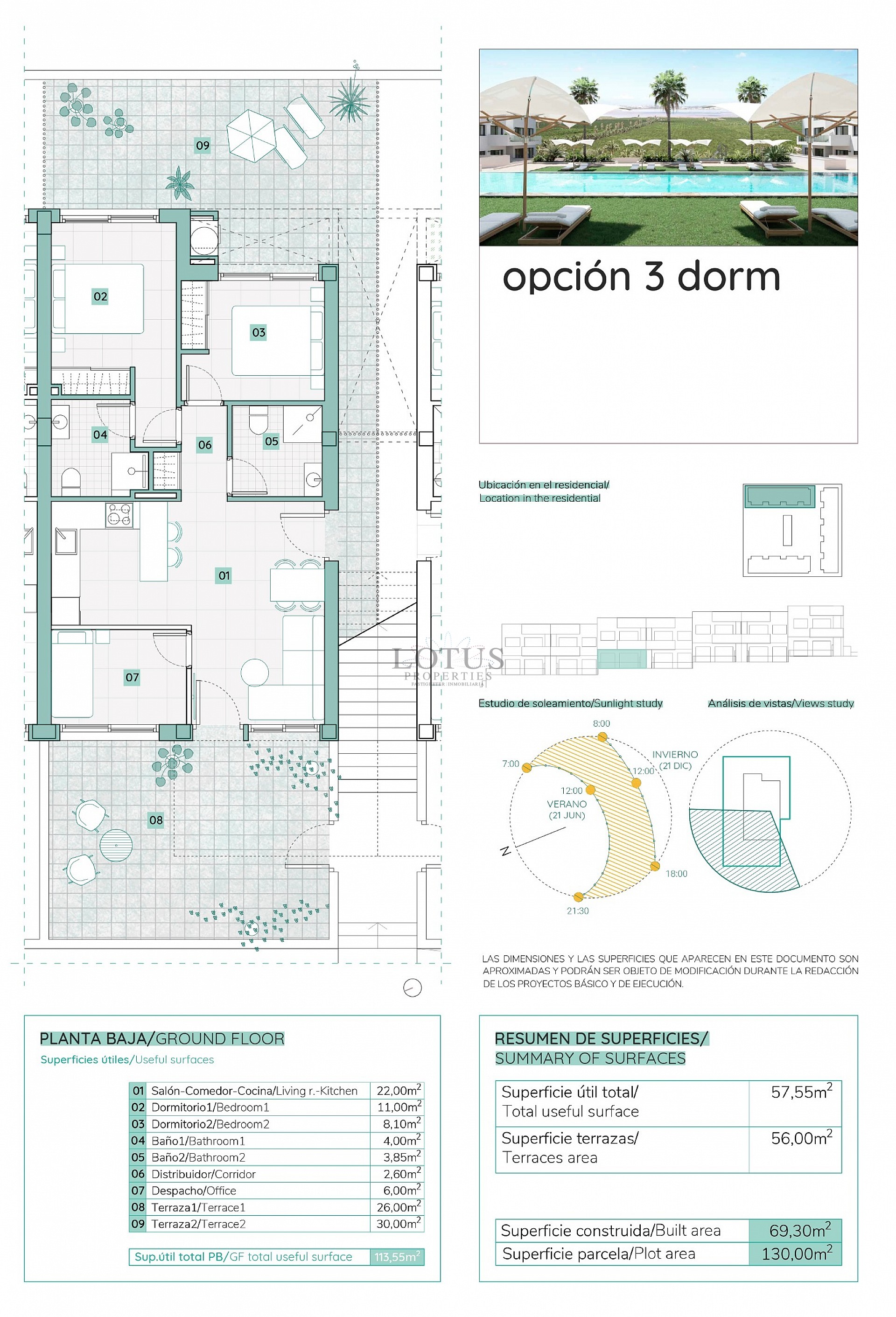 Bungalows in Los Balcones  - Lotus Properties
