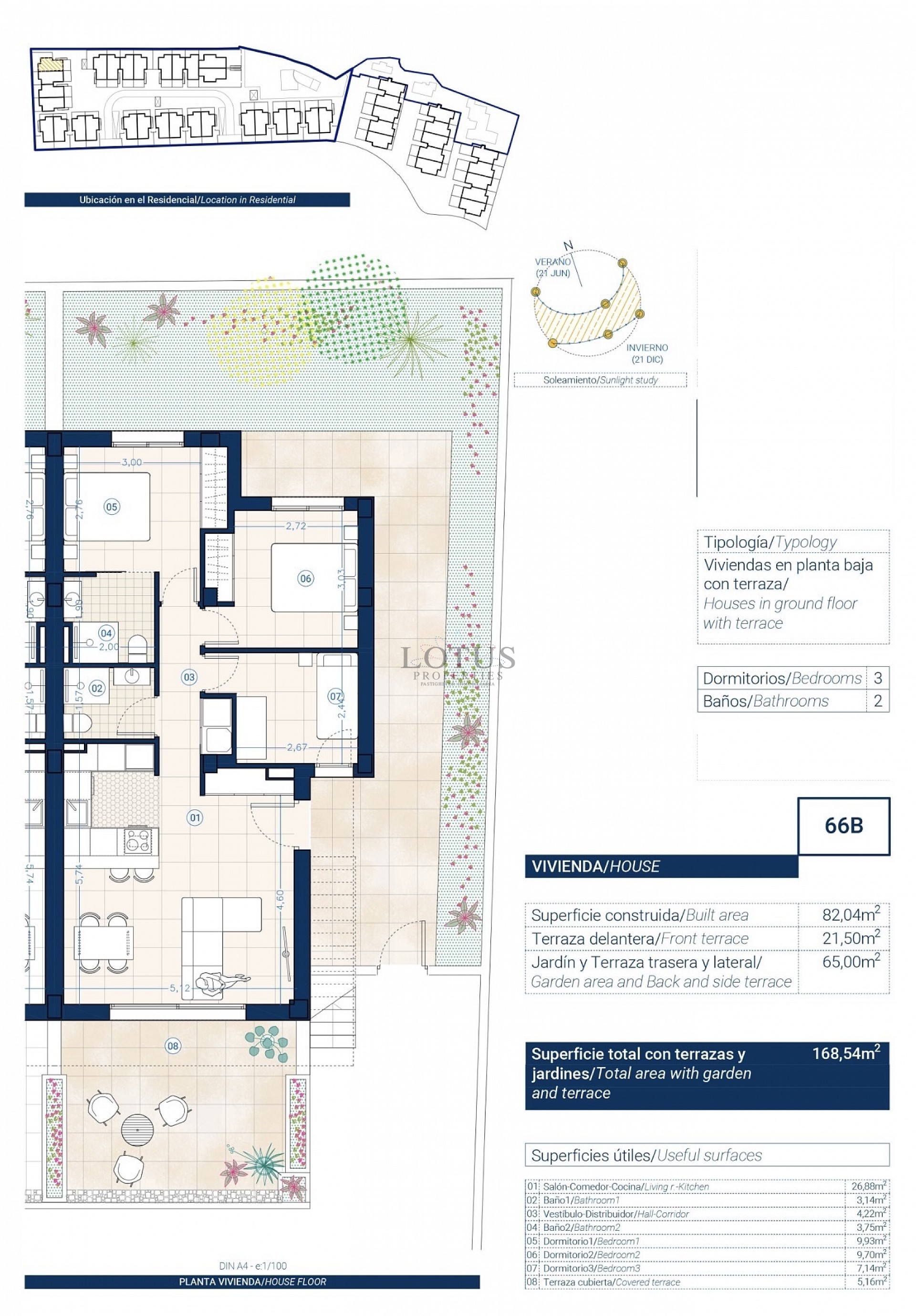 Ground floors with 3 bedrooms - Los Balcones - Lotus Properties