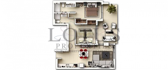Ключевая отделка Эксклюзивные апартаменты на первой линии, Пунта Прима - Lotus Properties